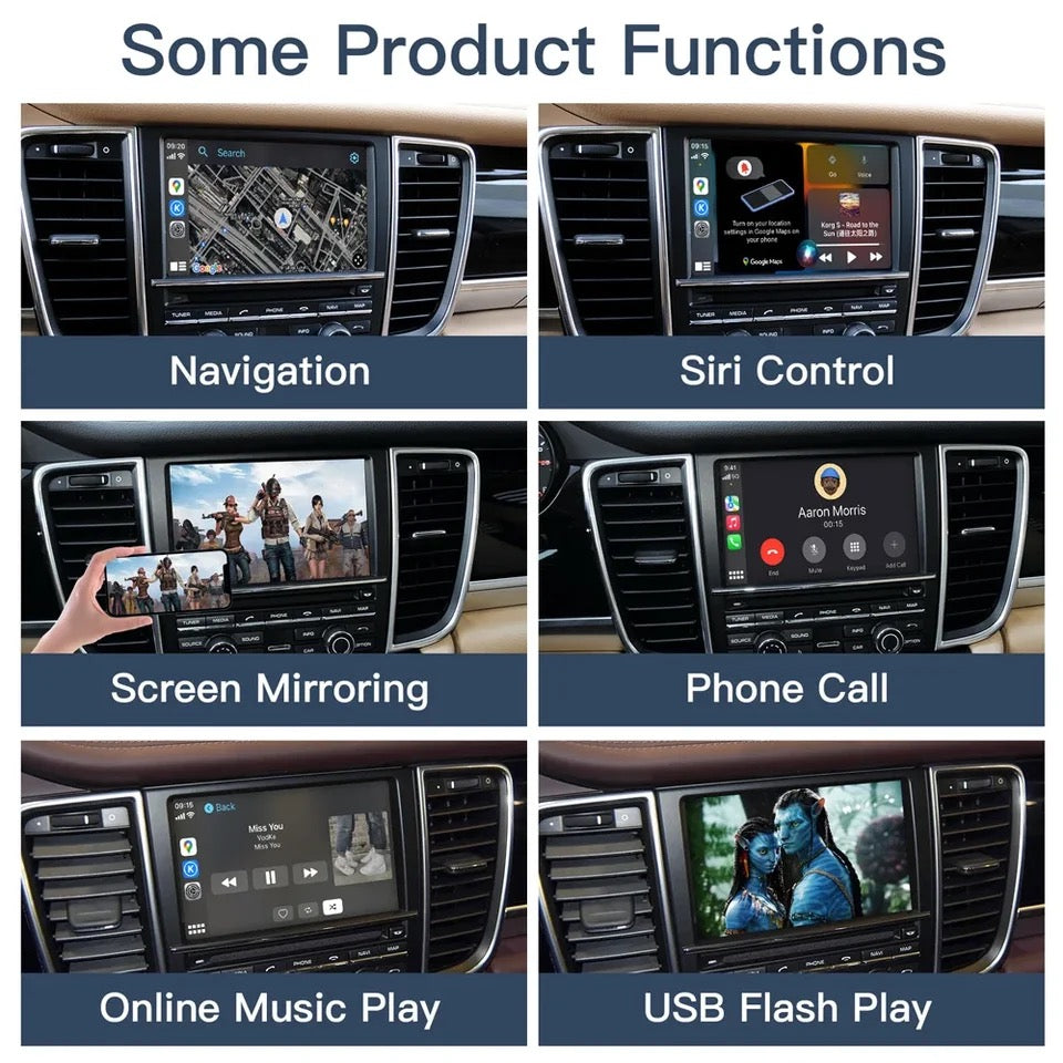 Apple CarPlay & Android Auto Plug and Play Kit for Porsche PCM 3.1