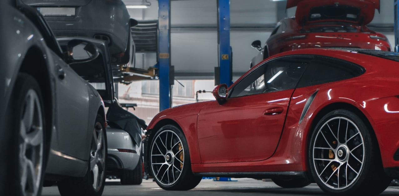 Porsche suspension development